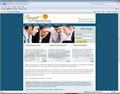 Example of corporate web design for a marketing company