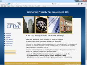 Example of Banks and Financial Financial Services Internet Web Site Design