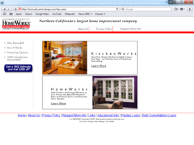 Example of Construction Real Estate and Home Improvement Home Improvement Web Design And Hosting