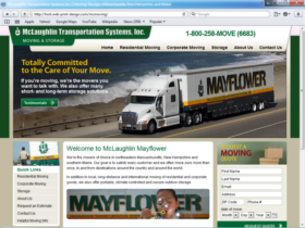 Example of Corporate Services Transport and Logistics search engine marketing