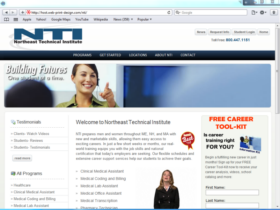 Example of Education Higher Education and Colleges internet marketing