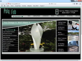 Example of Manufacturing Contract Manufacturing SEO Web Design