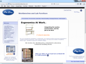 Example of Manufacturing Contract Manufacturing Web Page Design
