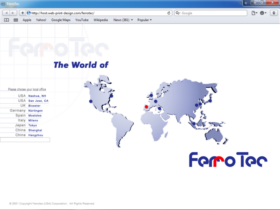 Example of Manufacturing High Technology Web Site Design Services