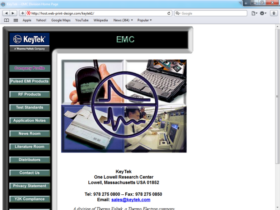 Example of Manufacturing High Technology Internet Site