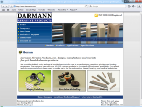 Example of Manufacturing Materials and Heavy Equipment seo web design