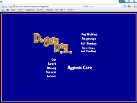 Example of Retail Music and Other Consumer Website Designer