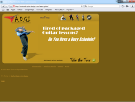 Example of Retail Music and Other Consumer Search Engine Marketing