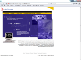 Example of Software and TeleCom Internetworking and Related Best Web Design