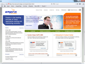 Example of Software and TeleCom Internetworking and Related Internet Marketing Web Site