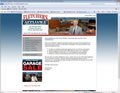 Example of web page design