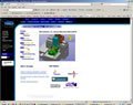 Example of web site design service
