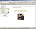 Example of website design