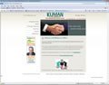 Example of website design