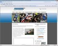 Example of sports web page design