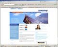Example of web site design service