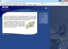Example of Banks and Financial Financial Services Web Site Promotion