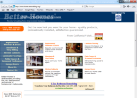 Example of Construction Real Estate and Home Improvement Home Improvement web design