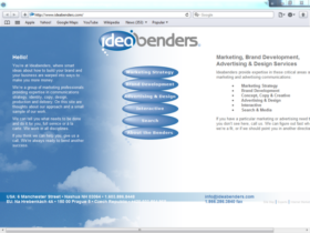 Example of Corporate Services Business Consulting internet marketing company
