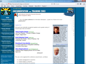 Example of Corporate Services HR and Training Search Engine Marketing