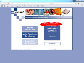 Example of Corporate Services HR and Training Search Marketing