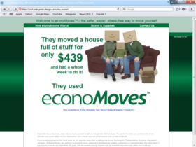 Example of Corporate Services Transport and Logistics Built by Web Design MA NH