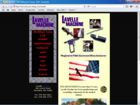 Example of Manufacturing Contract Manufacturing Web Design Development