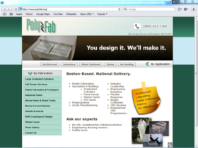 Example of Manufacturing Contract Manufacturing SEO Web Design