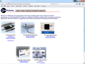 Example of Manufacturing High Technology Professional Web Design