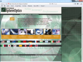 Example of Manufacturing High Technology web design