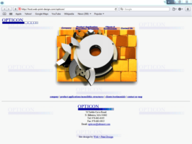 Example of Manufacturing High Technology Web Design Development