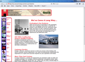 Example of Manufacturing Materials and Heavy Equipment Search Marketing