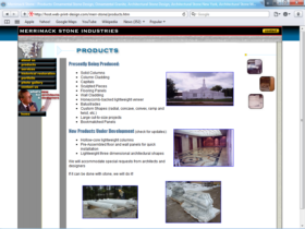 Example of Manufacturing Materials and Heavy Equipment Website Promotion