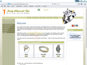 Example of Retail Clothing and Accessories Corporate Web Design