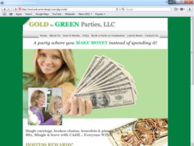 Example of Retail Gifts Arts and Other web design