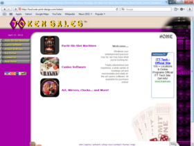 Example of Retail Gifts Arts and Other Web Design Services