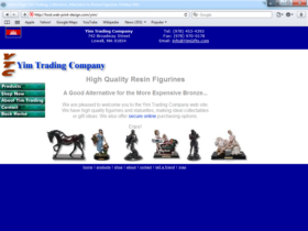 Example of Retail Gifts Arts and Other Website Designers