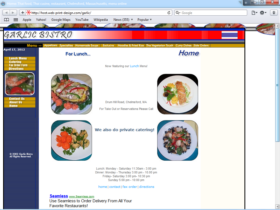 Example of Travel and Lodging Hotels and Restaurants Website Promotion