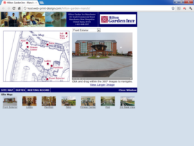 Example of Travel and Lodging Hotels and Restaurants Business Web Design