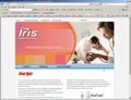 Example of web design