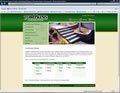 Example of website design